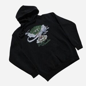 Mens Y2K Style Retro Green Day Dookie Welcome to Paradise Black Pullover Hoodie